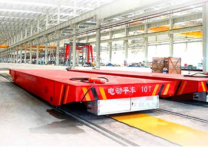  Стальная фабрика прикладывает вагонетку кровати перехода металлургии на железной дороге