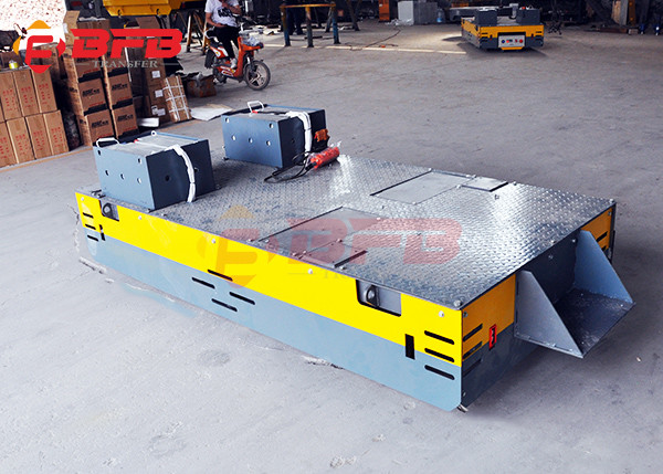 Умный поставщик робота тележки переноса 10 тонн Steerable для регуляции стальной балки