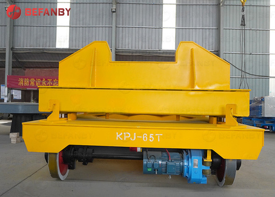 Factory Customized 20T Rail Electrical Transfer Trolley With Track