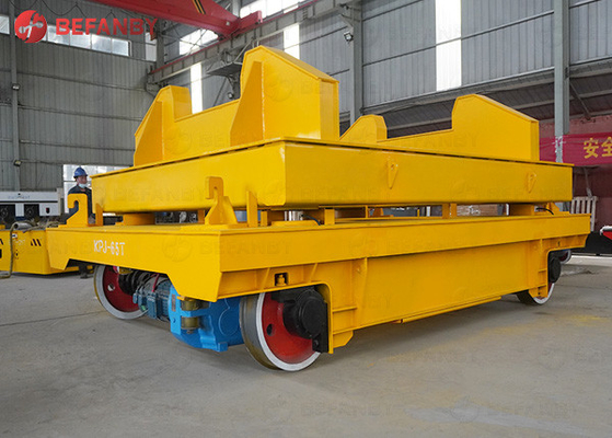 Factory Customized 20T Rail Electrical Transfer Trolley With Track