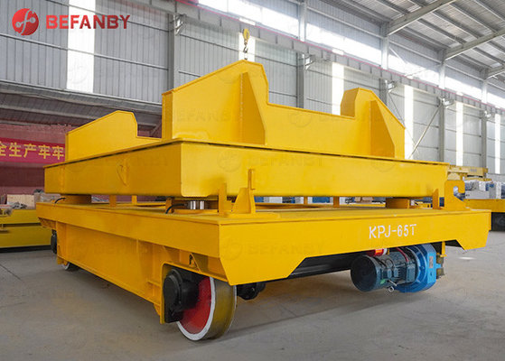 Factory Customized 20T Rail Electrical Transfer Trolley With Track