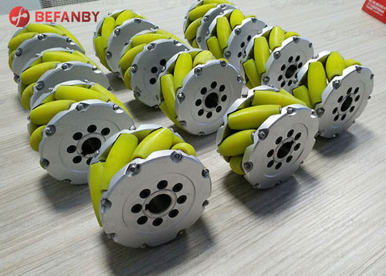360 Degree 380 Mm 15 Inch Mecanum Wheel Omnidirectional Wheel for AGV Trolley