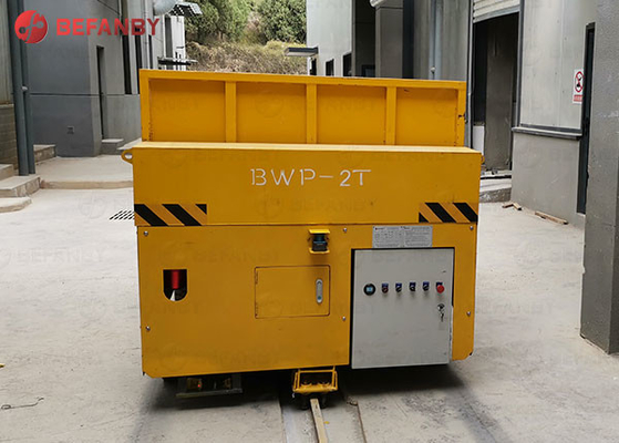 2 Tons Climbing Single Track Dumping Electric Transfer Cart