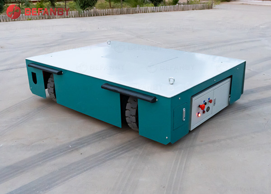 Trackless Battery Powered Material Movement Trolley