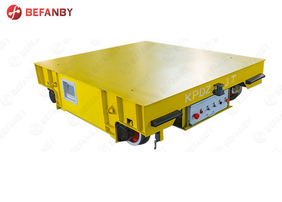 40t Industrial Electric Mold Transport Trolley With Drive