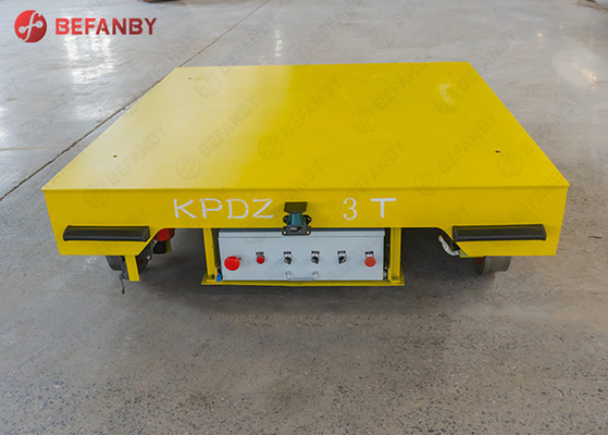 40t Industrial Electric Mold Transport Trolley With Drive