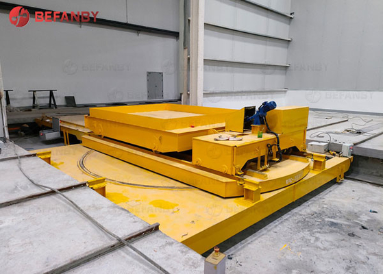 Production Line 10 Ton Material Transfer Cart On Rail