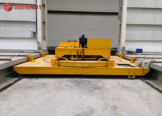 Production Line 10 Ton Material Transfer Cart On Rail