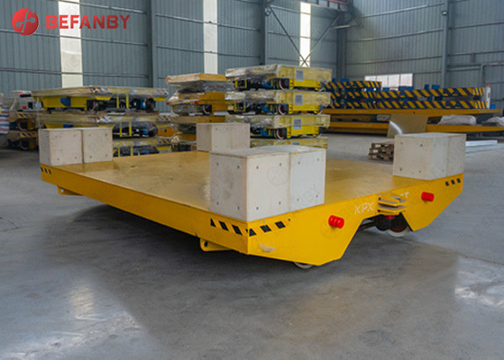 Workshop Railroad Battery Transfer Cart 20m/Min 1000T Payload