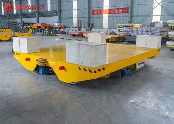 Workshop Railroad Battery Transfer Cart 20m/Min 1000T Payload