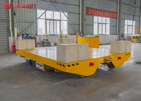 Workshop Railroad Battery Transfer Cart 20m/Min 1000T Payload