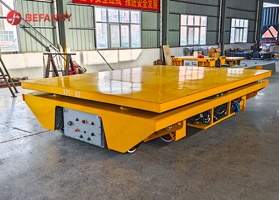 Workshop Railroad Battery Transfer Cart 20m/Min 1000T Payload