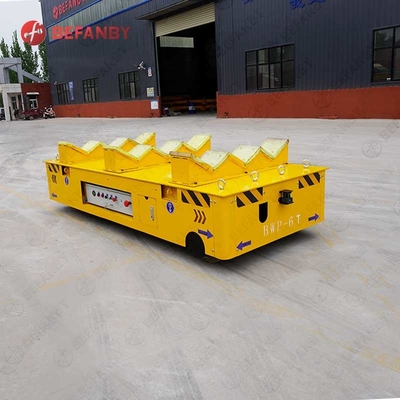 Electric Trackless Heavy Duty Platform Trolley Flatbed Cargo Transfer 20T