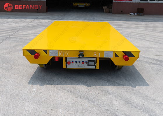 Steel Factory Battery Traverser Transfer Cart With Rail