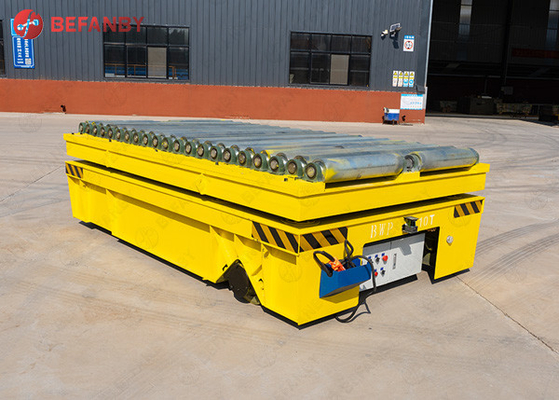 Trackless Material Transfer Cart With PLC Control System