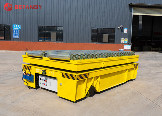 Trackless Material Transfer Cart With PLC Control System