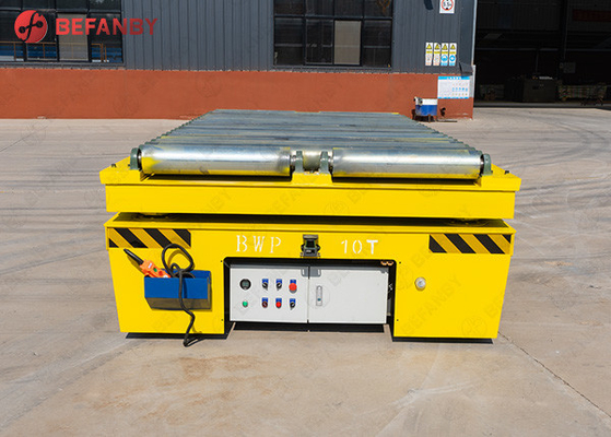 Trackless Material Transfer Cart With PLC Control System