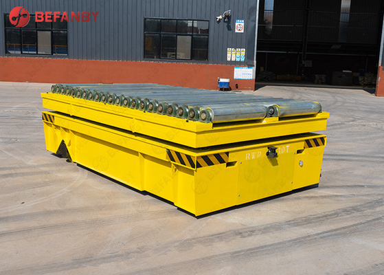 Trackless Material Transfer Cart With PLC Control System