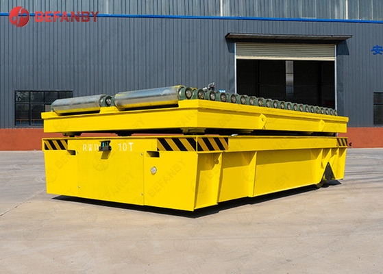 Trackless Material Transfer Cart With PLC Control System