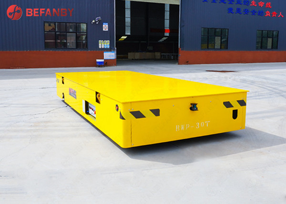 Boiler Factory Battery 20t Trackless Transfer Trolleys