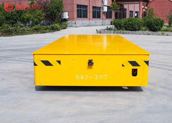 Boiler Factory Battery 20t Trackless Transfer Trolleys