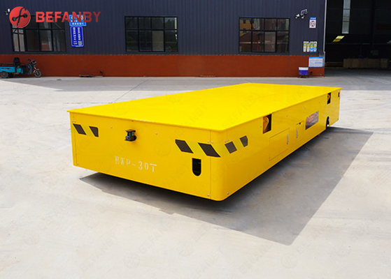 Stable PU Rubble Wheel Railless Transfer Carts