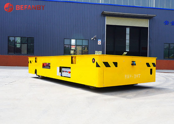 Boiler Factory Battery 20t Trackless Transfer Trolleys