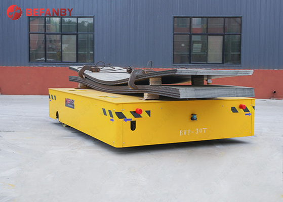30T Railless Construction Site Battery Operated Transfer Cart