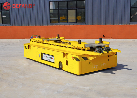 Stable PU Rubble Wheel Railless Transfer Carts