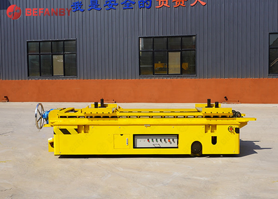 Stable PU Rubble Wheel Railless Transfer Carts