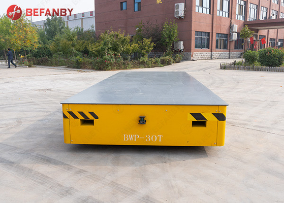 Stable PU Rubble Wheel Railless Transfer Carts