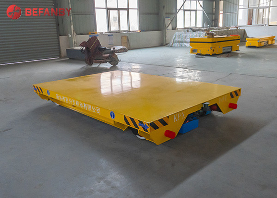 20T Steel Pipe Battery Transfer Cart Lifting With Rail Wheel