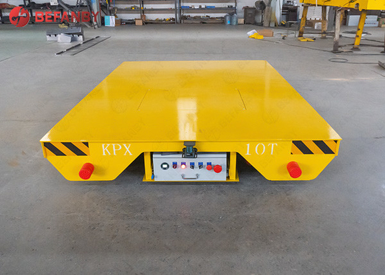 20T Steel Pipe Battery Transfer Cart Lifting With Rail Wheel