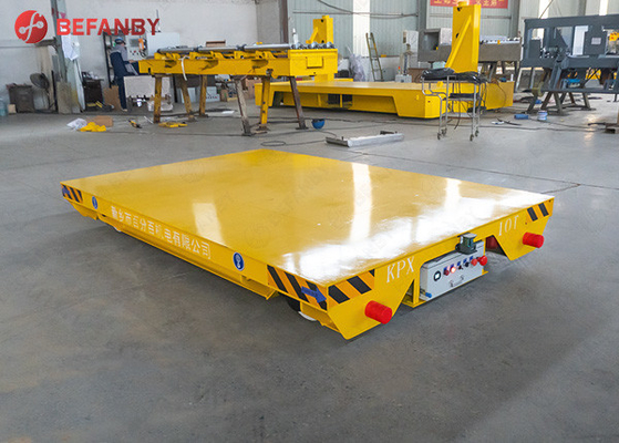 20T Steel Pipe Battery Transfer Cart Lifting With Rail Wheel