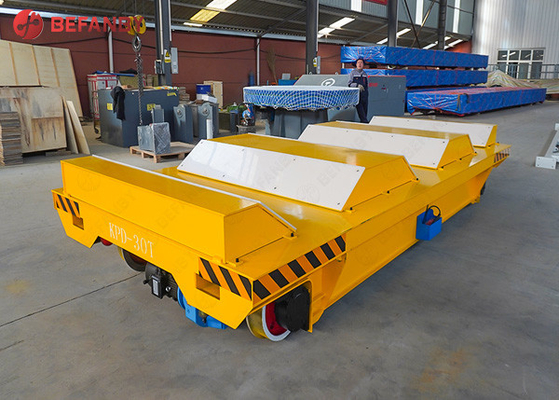 150T No Pollution Rail Transfer Cart Conducting Rail Bogie Q235 Material