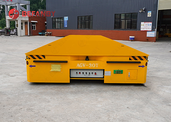 30T Intelligent Navigation System On AGV Robot Trackless Transfer Carts