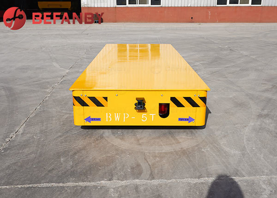 Heavy Duty Boiler Industry With Limit Switch Railless Transfer Carts