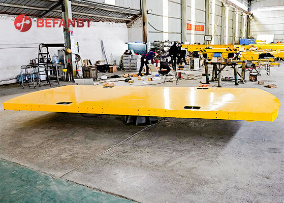 Professional 45T Material Turntable Transfer Cart For Factory