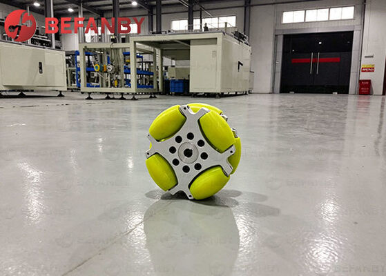 Omnidirectional Industrial 100 Mm Mecanum Wheels For AGV
