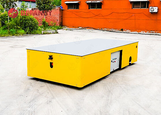 Simple Structure Trackless Transfer Carts With PLC Control