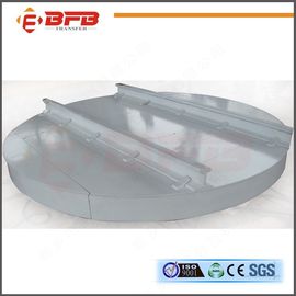 Rotating Industrial Electric Turntable , Flat Q235 Material Moving Carts
