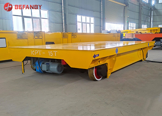 Towed Cable Rail Electrical Material Handling Trolley 5 Ton
