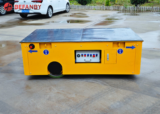 Flatbed Electric Trackless Material Transfer Vehicle