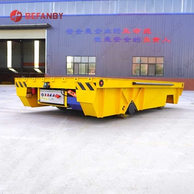 Steel Materials Large Capacity Trackless Trolley with Battery Operated Remote Control