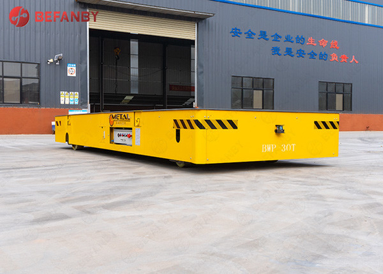 Durable 20 Ton Railless Electric Transport Cart