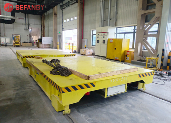 12 Ton Long Distance Battery Operated Industy Transfer Cart On Rail