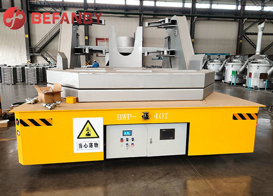 40 Ton Battery Opertaed For Pouring Molten Aluminum Transfer Cart
