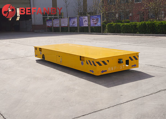 Heavy Duty Boiler Industry With Limit Switch Railless Transfer Carts