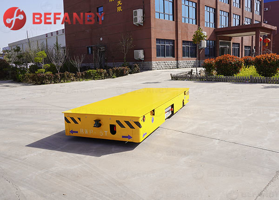 Heavy Duty Boiler Industry With Limit Switch Railless Transfer Carts