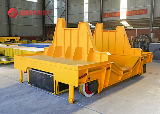 Stable Cast Steel Wheel Hollow In Middle Ladle Transfer Cart